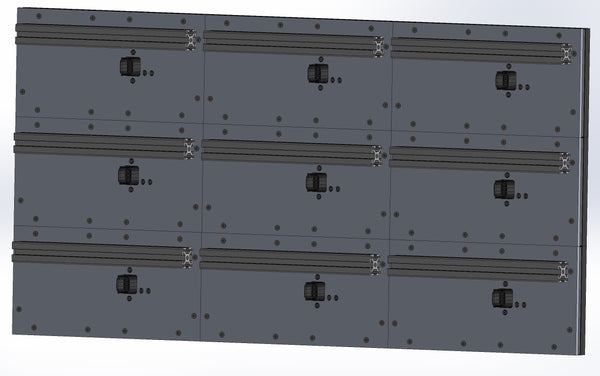 SB-100-9648 (9 Panels, 3x3) Kit